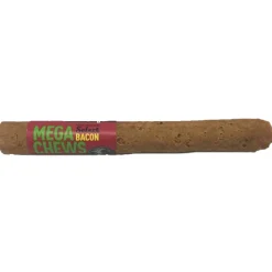 Etta Says Mega Chews Select Bacon Premium Natural Soft Dog Chews - 10 Inch - 18 Count