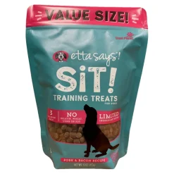 Etta Says Sit! Limited Ingredient Diet Bacon Flavored Training Soft and Chewy Dog Treats - 16 Oz