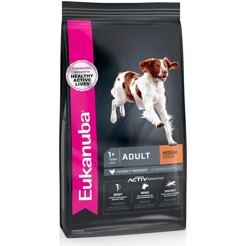 Eukanuba Chicken Activ Advantage Medium-Breed Adult Dry Dog Food - 4.5 Lbs