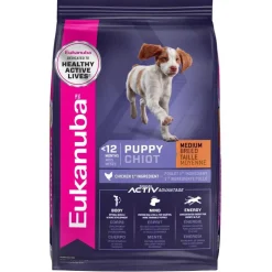 Eukanuba Chicken Early Activ Advantage Medium-Breed Puppy Formula Dry Dog Food - 16 Lbs