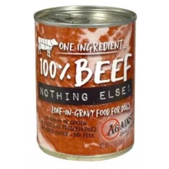 Evanger's 'Against the Grain' Nothing Else Beef Canned Dog Food - 11 oz Cans - Case of 12