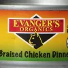 Evanger's Organics Braised Chicken Dinner Canned Cat Food - 5.5 Oz - Case of 24