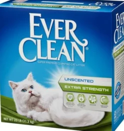 Ever Clean Extra-Strong Unscented Cat Litter - 25 Lbs
