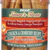 Evolve Nature's Jerky Treats for Dogs Soft and Chewy Dog Treats - Chicken and Cranberry - 22 Oz