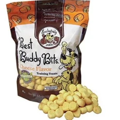 Exclusively Dog Best Buddy Bits Training Dog Biscuits Treats - Peanut Butter - 5.5 Oz