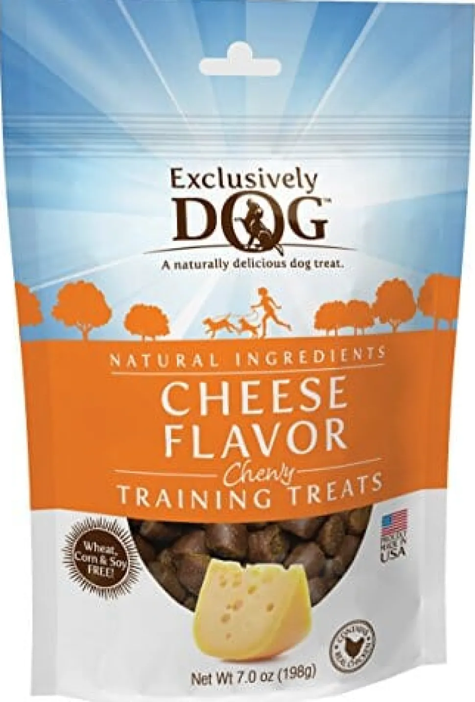 Exclusively Dog Training Treats Soft and Chewy Dog Treats - Cheese - 7 Oz