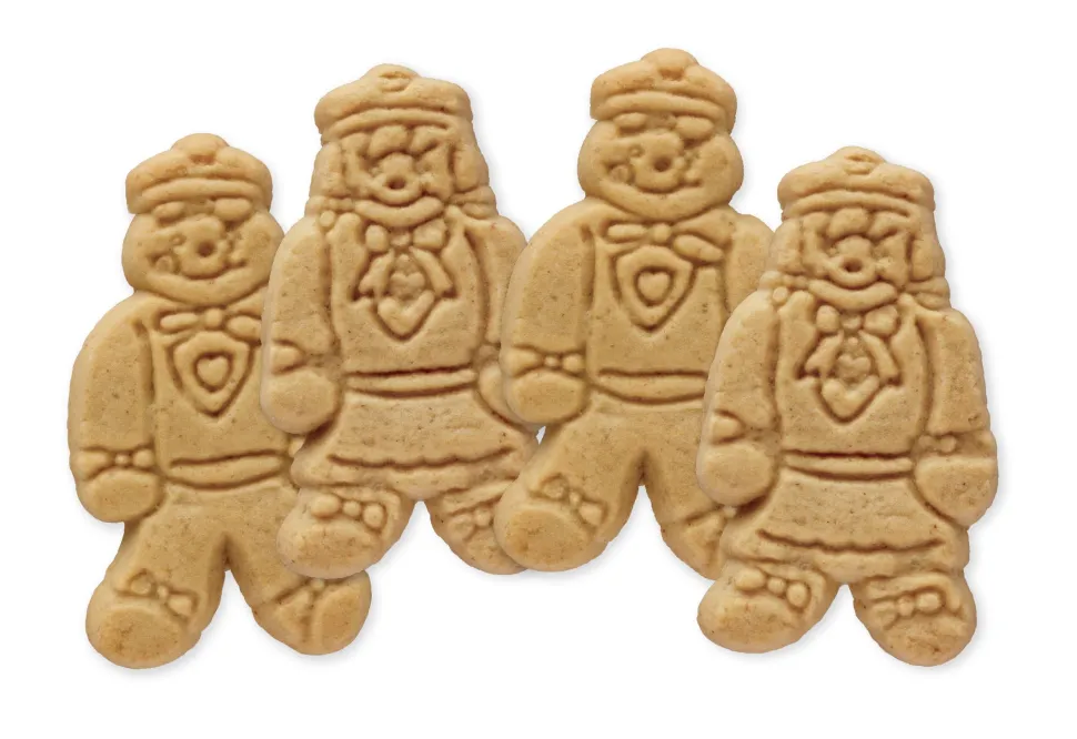 Exclusively Pet Bakery Bear Gingerbread Cookies Dog Treats - Bulk - 15 lb