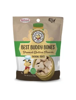 Exclusively Pet Best Buddy Bones Peanut Butter Flavor Dog Treats - Peanut Butter - 5.5 Oz