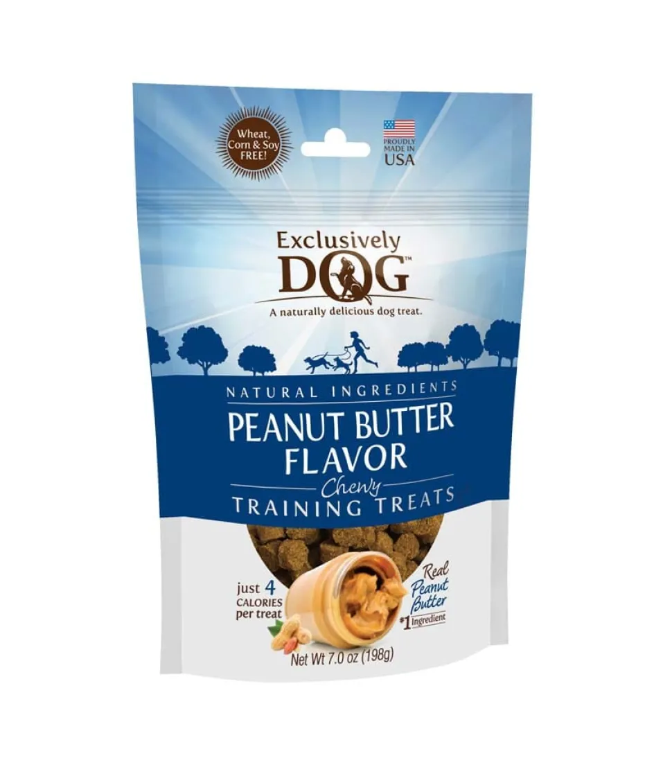 Exclusively Pet Training Treats Peanut Butter Flavor - Peanut Butter - 7 Oz