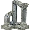 Exotic Environments 3 Column Ruins Corner Section Resin Aquatics Decoration - Large