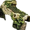 Exotic Environments Bent Log Hide-Away Resin Aquatics Decoration - Small