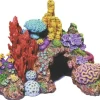 Exotic Environments Caribbean Living Reef Resin Aquatics Decoration - Mini