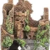 Exotic Environments Forgotten Ruins Resin Aquatics Decoration - Brown - Large