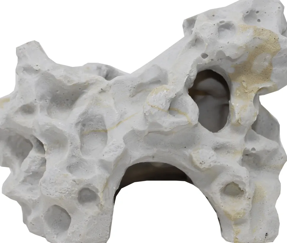 Exotic Environments Holey Rock Cave Resin Aquatics Decoration - 6.5 X 3.5 X 4.5 In