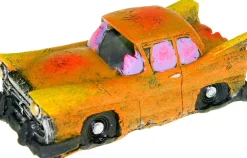 Exotic Environments Sunken Car Wreck Resin Aquatics Decoration - Multi - Small