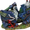 Exotic Environments Sunken Shipwreck Resin Aquatics Decoration - Multi - Medium