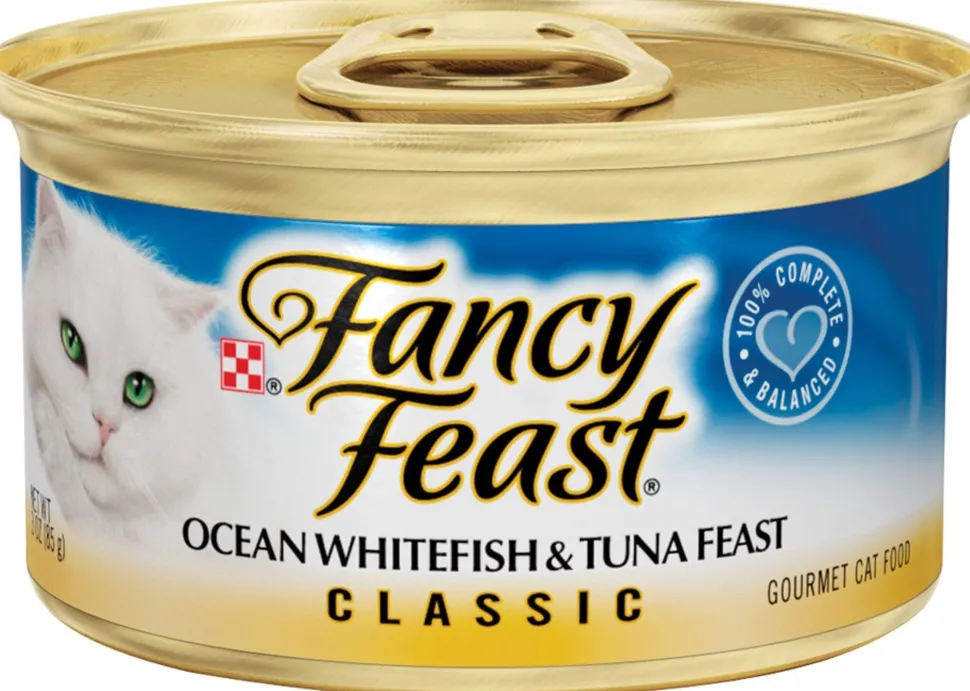 Fancy Feast Classic Ocean Whitefish and Tuna Canned Cat Food