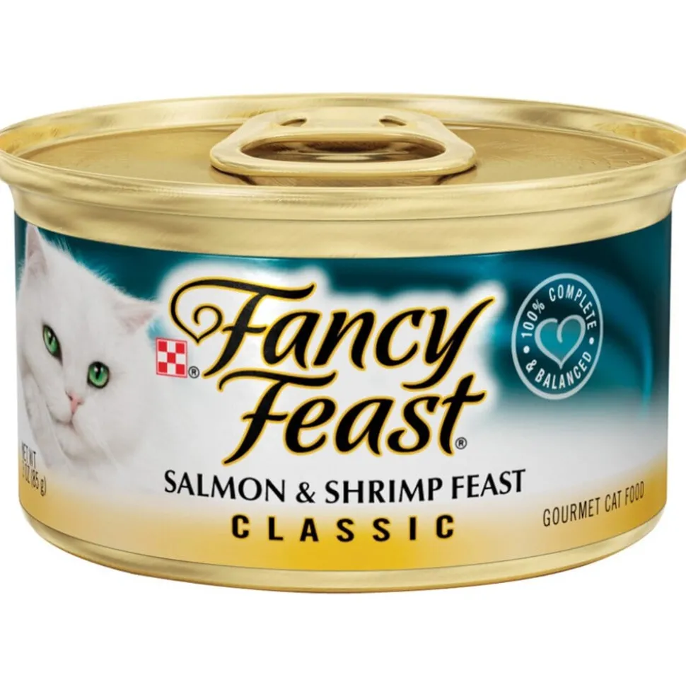 Fancy Feast Classic Salmon and Shrimp Canned Cat Food