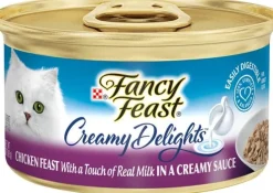 Fancy Feast Creamy Delights Chicken Feast in a Creamy Sauce Canned Cat Food