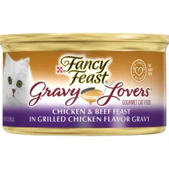 Fancy Feast Gravy Lovers Chicken & Beef Feast In Gravy Canned Cat Food