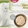 Fancy Feast Purely Natural White Meat Chicken and Flaked Tuna Entree Cat Food Tray