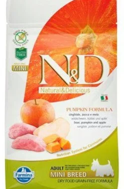 Farmina N&D Grain-Free Pumpkin Boar & Apple Adult Mini Dry Dog Food - 15.4 lb Bag