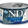 Farmina N&D Ocean Puppy Codfish & Pumpkin Mini Canned Dog Food - 4.9 oz - Case of 6
