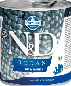 Farmina N&D Ocean Puppy Codfish & Pumpkin Canned Dog Food - 10 oz - Case of 6
