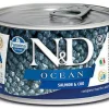 Farmina N&D Ocean Salmon & Codfish Mini Canned Dog Food - 4.9 oz - Case of 6