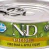 Farmina N&D Prime Boar & Apple Canned Cat Food - 2.8 oz - Case of 24