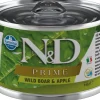 Farmina N&D Prime Boar & Apple Mini Canned Dog Food - 4.9 oz - Case of 6