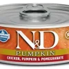 Farmina N&D Pumpkin Chicken, Pumpkin & Pomegranate Canned Cat Food - 2.8 oz - Case of 12