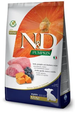 Farmina N&D Pumpkin Puppy Lamb, Pumpkin & Blueberry Canned Dog Food - 10 oz - Case of 6