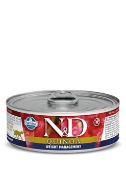Farmina N&D Quinoa Weight Management Lamb Canned Cat Food - 2.8 oz - Case of 12