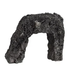 Feller Stone Black Lava Rock Door