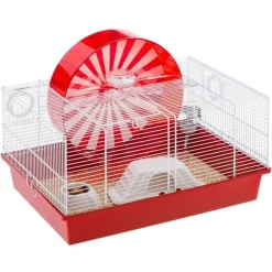 Ferplast Coney Island Hampster Cage includes Accessories - 20" X 13.8" X 9.8" Inches