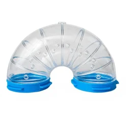 Ferplast Small Animal Hampster Cage U-Turn Play Tunnel - L:6" X H+W: 3.22" (2.5" Inch Diameter)
