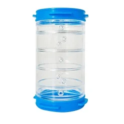 Ferplast Small Animal Hampster Cage Play Accessory Line Tube Tunner - L:4" Inch (2.5" Diameter)