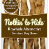 Fieldcrest Farms Nothin' To Hide Rawhide Alternative Twist Stix Natural Dog Chews - Beef - Small - 10 Pack