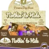 Fieldcrest Farms Nothin' To Hide Rawhide Alternative Bagel Natural Dog Chews - Bcn - 3 In - 24 Pack - 24 Pack