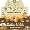 Fieldcrest Farms Nothin' To Hide Rawhide Alternative Bagels Natural Dog Chews - Peanut Butter - 3 In - 24 Pack