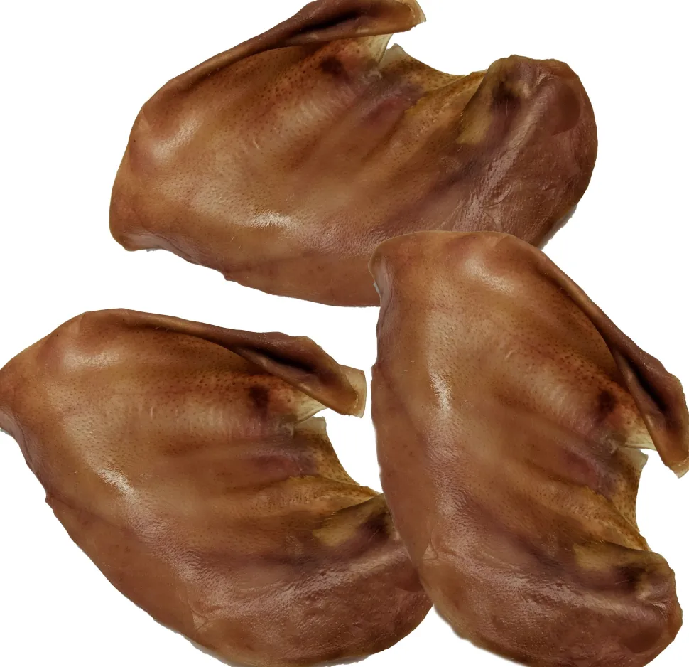 Fieldcrest Farms Pig Ears Natural Dog Chews - 100 Pack