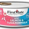 Firstmate 50-50 Salmon and Tuna Canned Cat Food - 5.5 Oz - Case of 24