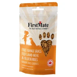 FirstMate Grain-Free Limited Ingredient Lamb and Blueberry Flavored Dog Treats