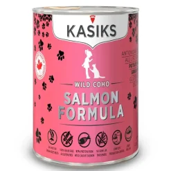 Firstmate Kasiks Grain-Free Wild Salmon Canned Cat Food - 12.2 Oz - Case of 12