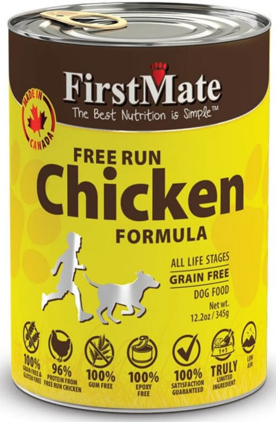 Firstmate Limited Ingredient Diet Chicken Canned Dog Food - 12.2 Oz - Case of 12