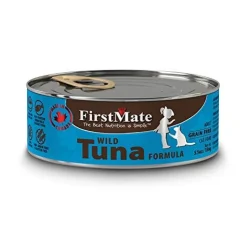 FirstMate Limited Ingredient Diet Grain-Free Tuna Canned Cat Food - 5.5 Oz - Case of 24