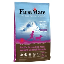 FirstMate Limited Ingredient Diet Grain-Free Pacific Oceanfish Senior Weight Control Dry Dog Food - 25 Lbs
