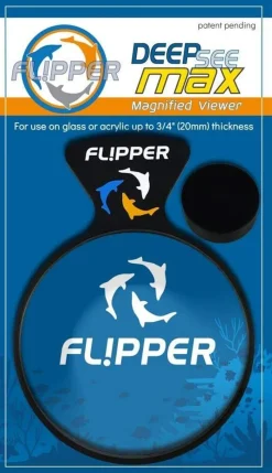 Flipper Cleaner Deepsee Magnetic Aquarium Viewer Max - 5 in