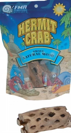 Florida Marine Research Hermit Crab Choya Wood - Brown - Small